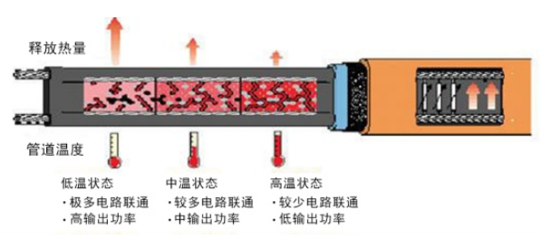 自限温电伴热带的参数介绍