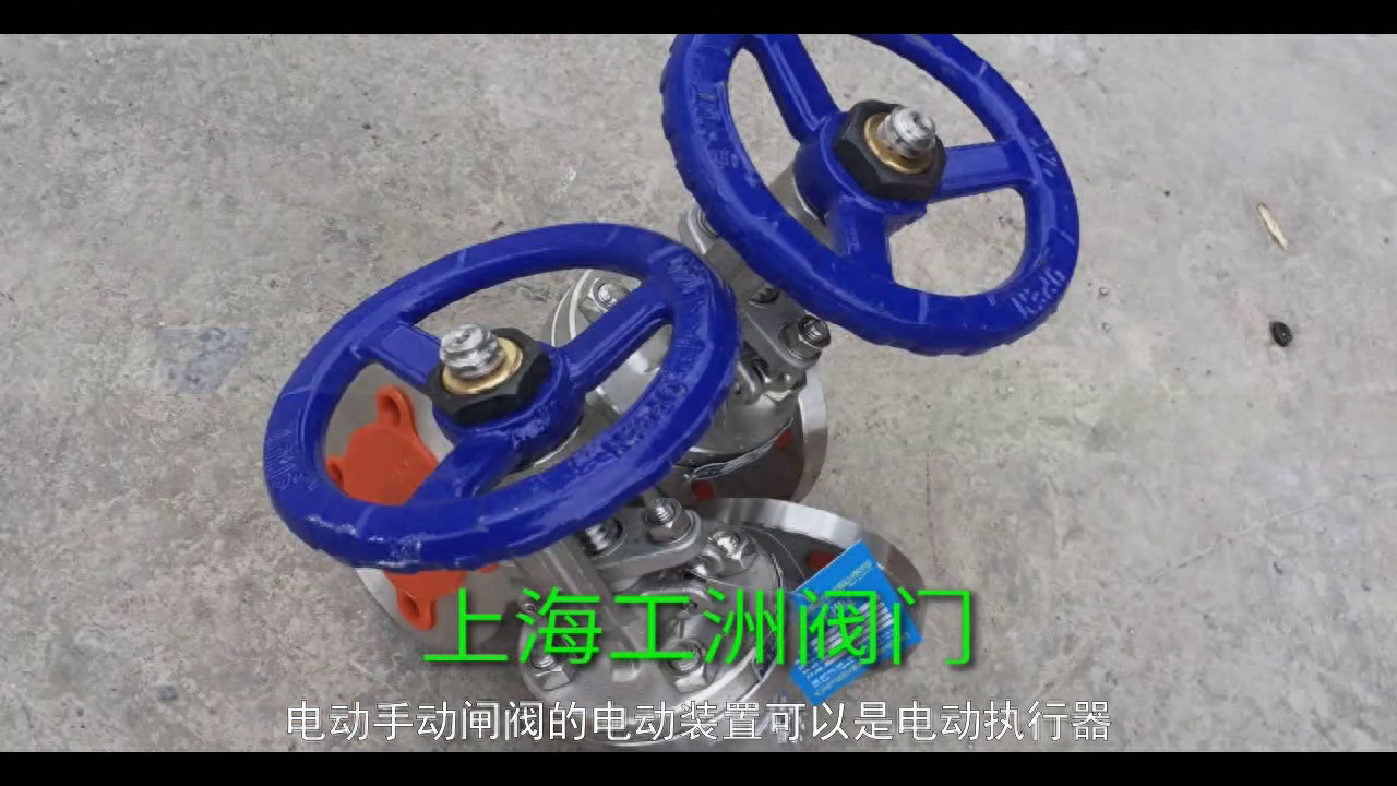 电动手动闸阀