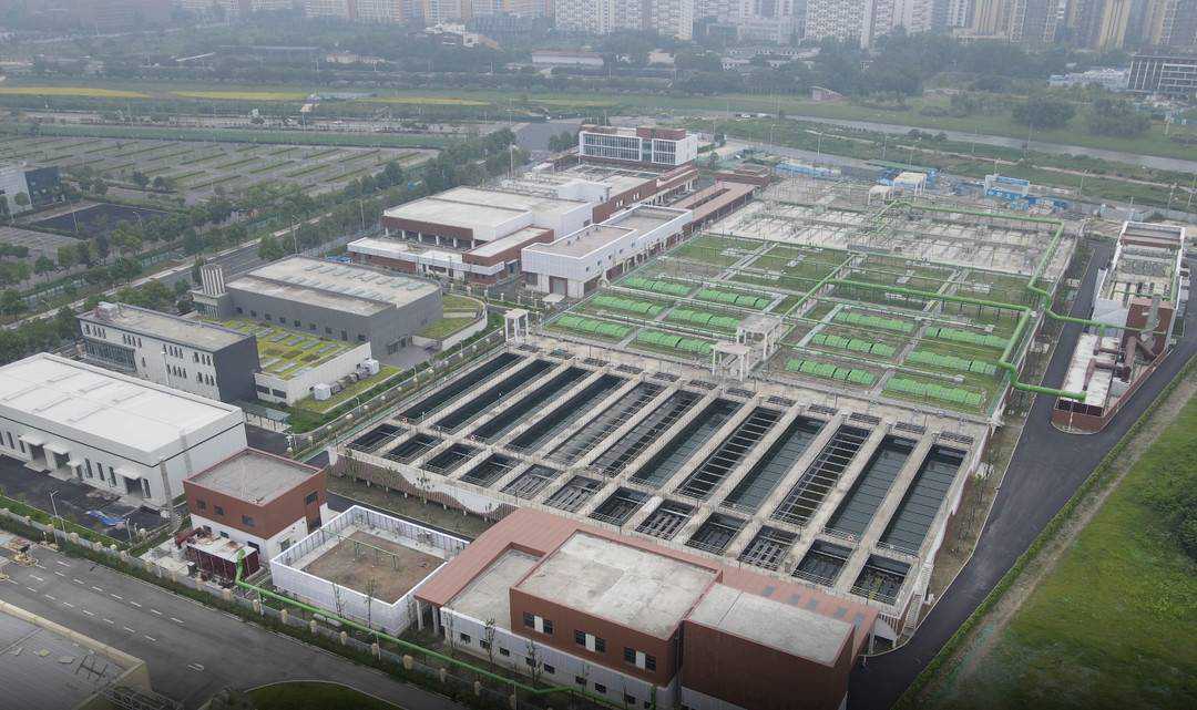 日处理8万吨 成都出水指标最高的工业污水处理厂投运