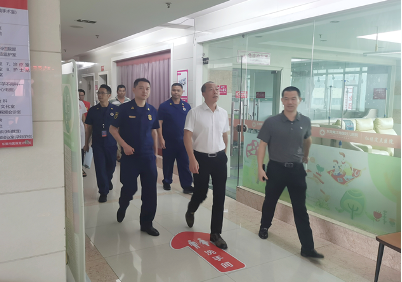 进医院下企业，东莞黄江对重大风险隐患开展大检查