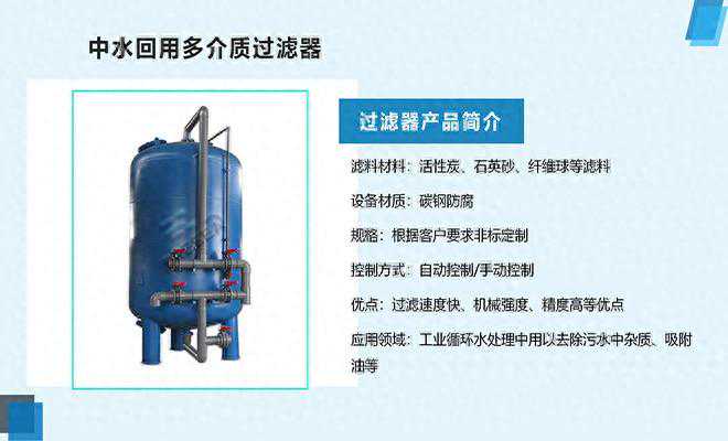 循环水处理用过滤器优势分析