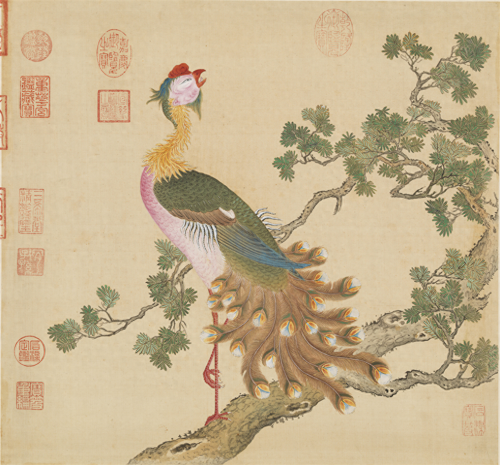 《蒋廷锡鸟谱》赏析（高清） 第一期（十幅）