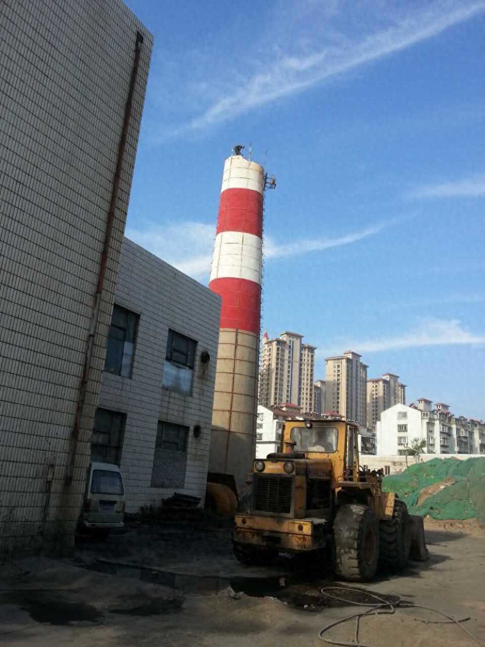 砖烟囱拆除如何施工作业