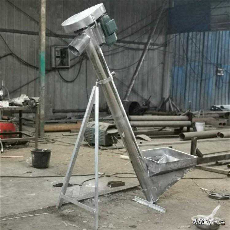 高效输送的秘密武器——绞龙式螺旋提升机