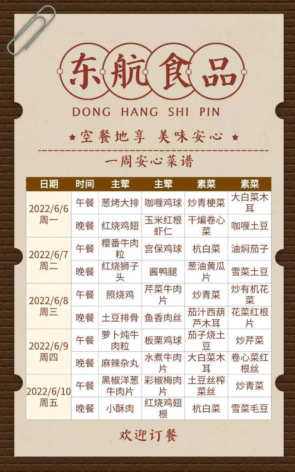 “开工饭”不用愁！临空企业的“订餐指南”来了